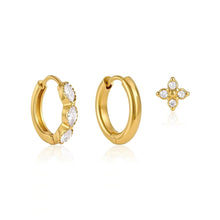 Load image into Gallery viewer, TRENDY WATER DROP NECKLACE AND EARRING SETS