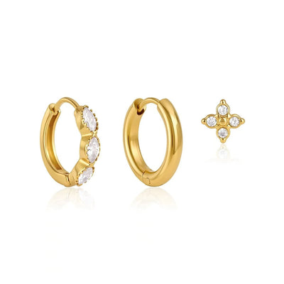 TRENDY WATER DROP NECKLACE AND EARRING SETS