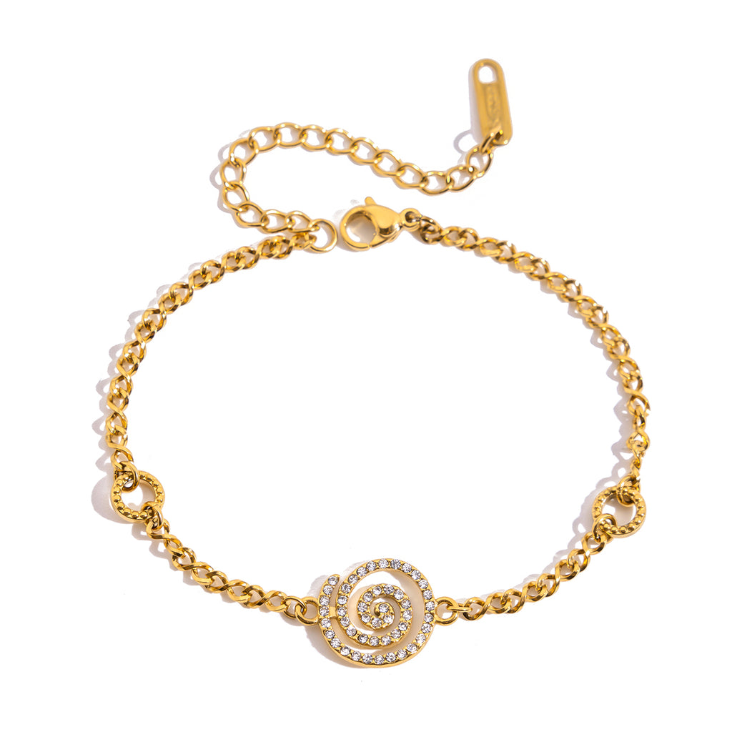 TRENDY GEOMETRIC CHAIN & LINK BRACELETS