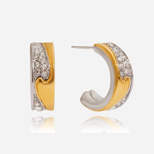 TRENDY CC HOOP EARRINGS