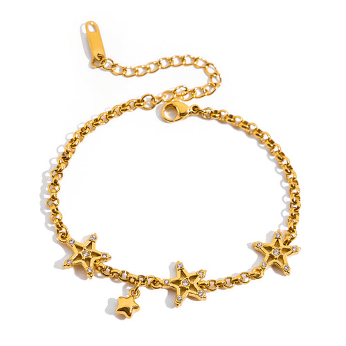 TRENDY GEOMETRIC CHAIN & LINK BRACELETS