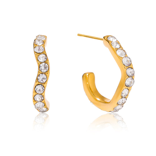 TRENDY HOOP EARRINGS