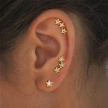 Load image into Gallery viewer, TRENDY STAR STUD EARRINGS
