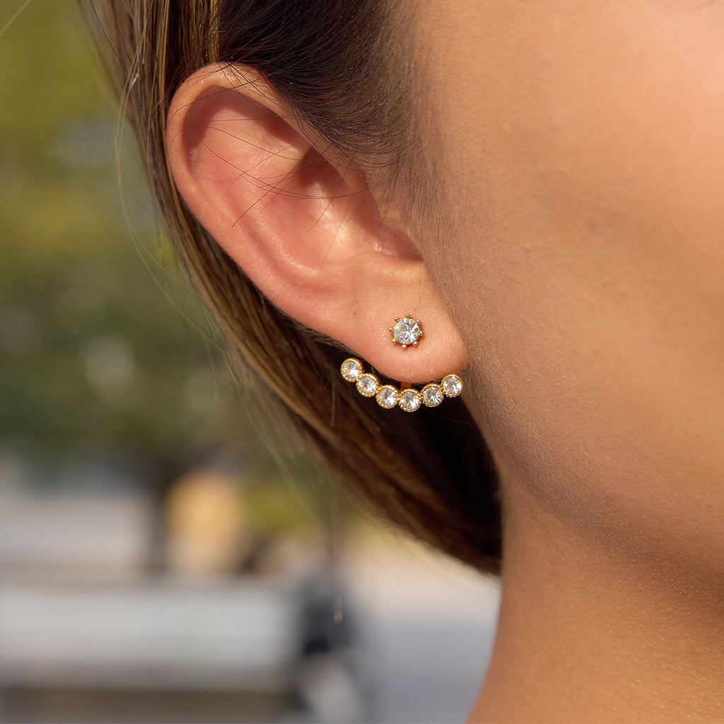 TRENDY WATER DROP DROP EARRINGS