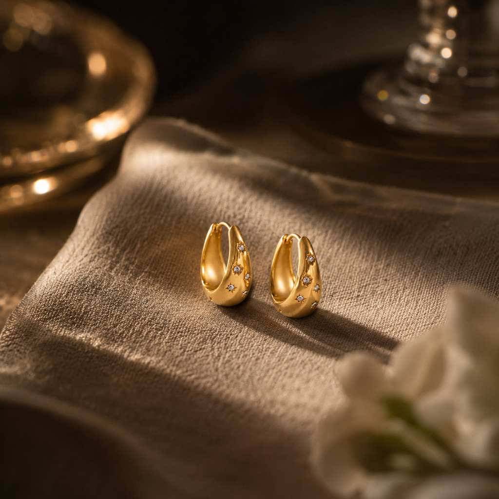 CLASSIC ROUND HOOP EARRINGS