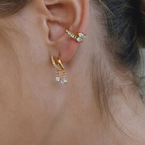 TRENDY ANIMAL DROP EARRINGS
