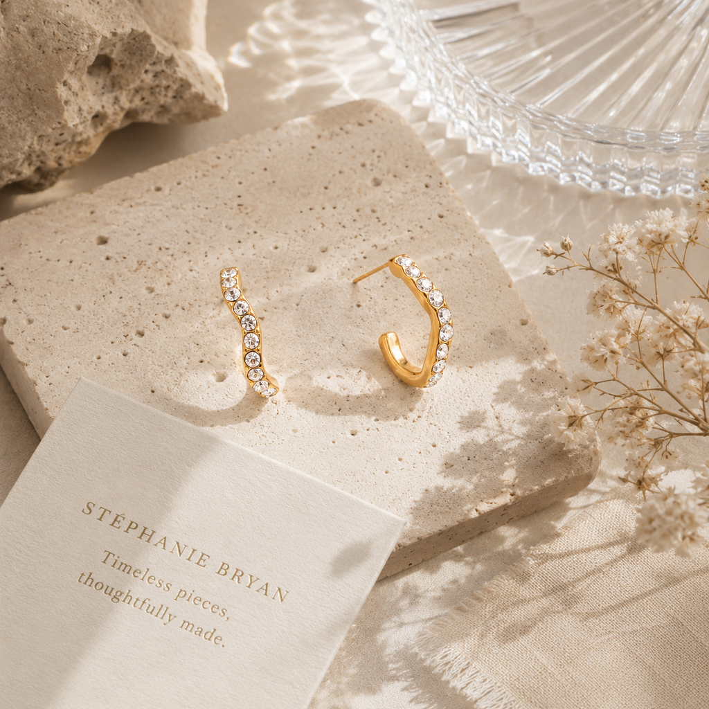 TRENDY HOOP EARRINGS