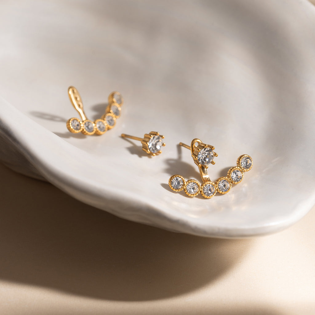 TRENDY WATER DROP DROP EARRINGS