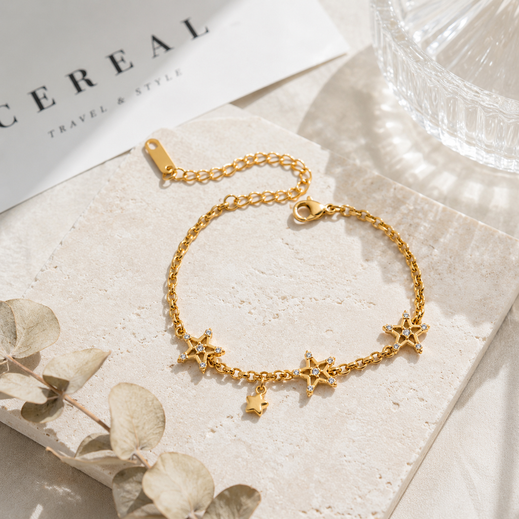 TRENDY GEOMETRIC CHAIN & LINK BRACELETS