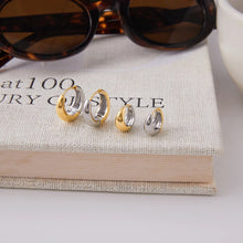 Load image into Gallery viewer, TRENDY  HOOP EARRINGS