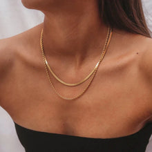 Load image into Gallery viewer, TRENDY GEOMETRIC SNAKE CHAIN/ROPE